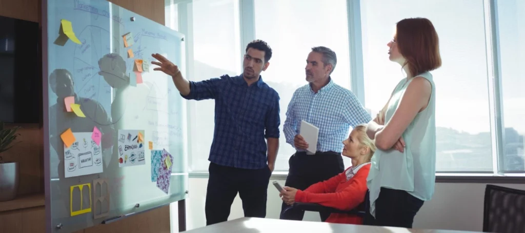 glass whiteboard